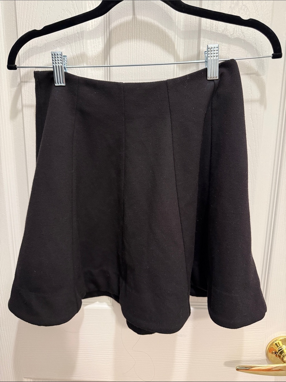 Kimchi Black Circle Skater Skirt